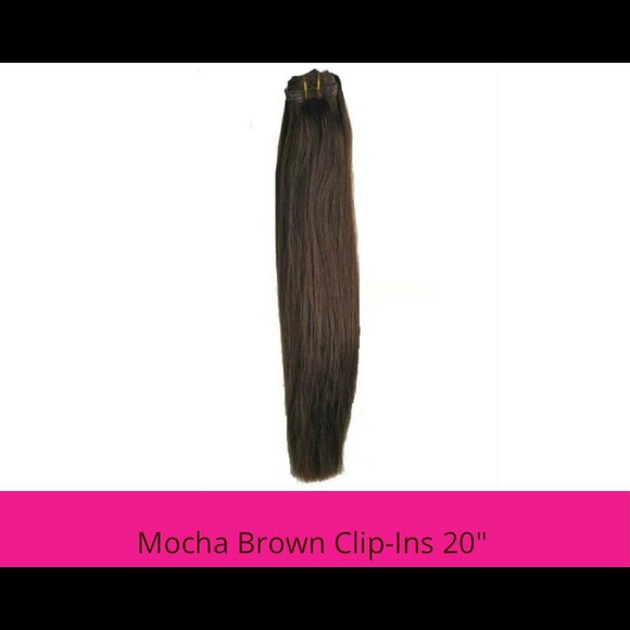 Clip-Ins Hair Extensions- Mocha Brown